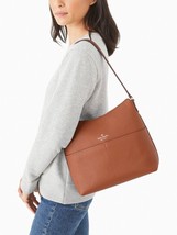 NWB Kate Spade Bailey Brown Leather K4650 Warm Gingerbread $359 MSRP Dus... - £138.06 GBP