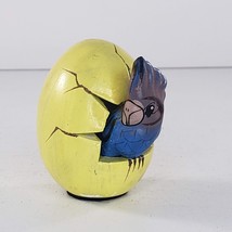 Tonala Mexican Pottery Hatching Egg Parrot Bird Figurine - £15.17 GBP