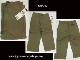 Chaps Brown Khaki Pants Jeans SZ 24 Mo Toddler (28 1/2 - 30 LBS) NWT - $7.99