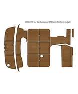 1994-1999 Sea Ray Sundancer 370 Swim Platform Cockpit Pad Boat EVA Teak ... - $1,913.42 CAD
