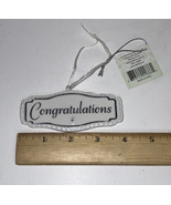 SEASONS OF CANNON FALLS Congratulations Ornament-NEW! - $5.81