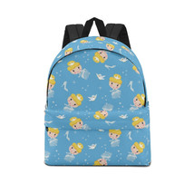 Kawaii Princess Cute Cinderella Leisure Canvas Backpack Sport GYM Travel Daypack - £20.08 GBP