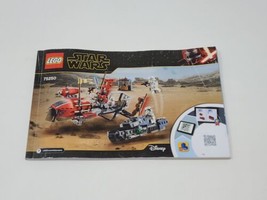 Lego Star Wars 75250 Pasaana Speeder Chase Instruction Manual Only Repla... - $7.91