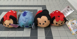 Disney Tsum Tsum Mini Lot Mickey Minnie Mouse Stitch Stuffed Animal Toy - £8.76 GBP