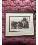 A Framed “Ferdinand and Isabella The Surrender of Granada” Print. Vintag... - £91.78 GBP