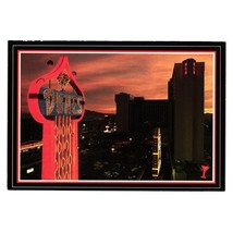 Dunes Hotel Casino Night Lights Vintage Postcard Flamingo Road Sunrise Desert - £7.48 GBP