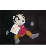 9&quot; Tommy Brock Plush Toy Badger With Tags From Beatrix Potter By Eden  - £46.65 GBP