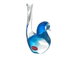 Murano Art Glass - Sommerso Bird - £59.32 GBP