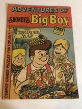 Shoney’s Adventures Of Big Boy Booklet The Treasure Map Ephemera Box3 - £6.42 GBP