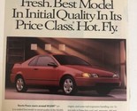 1993 Toyota Paseo Vintage Print Ad Advertisement pa11 - £5.46 GBP