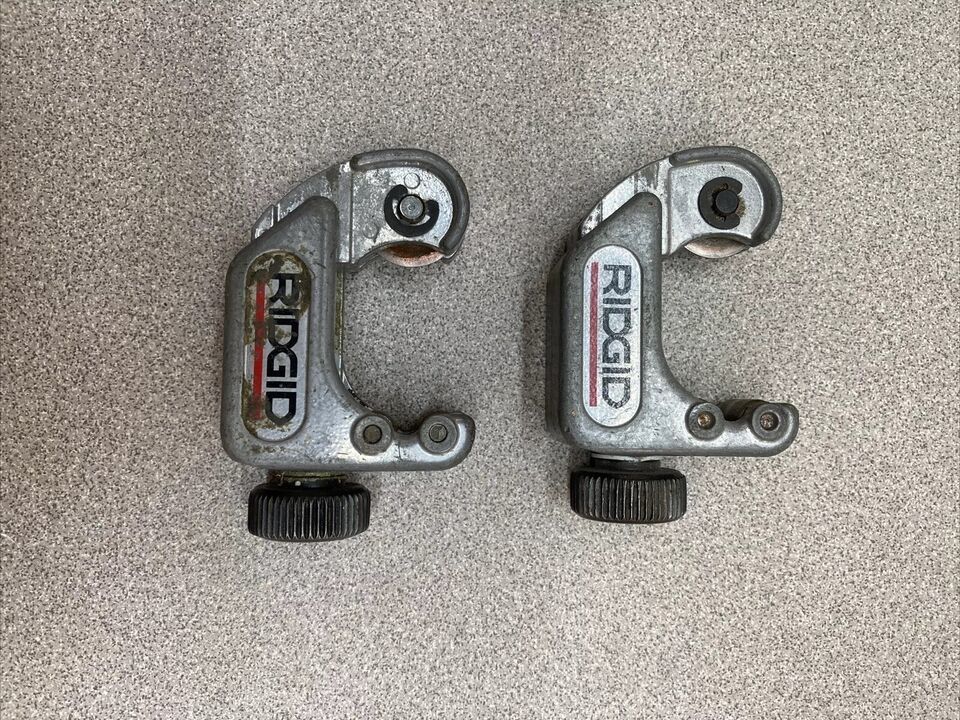 Primary image for RIDGID NO. 104 close quarters tubing cutters 3/16” to 15/16” O.D.    LOT OF 2