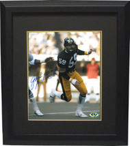 Jack Ham signed Pittsburgh Steelers 8x10 Photo Custom Framed HOF 88 - £77.63 GBP
