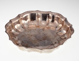 F.B.Rogers Plaqué Argent Festonnée Candy Plat 5.25 &quot; Diamètre - $1,988.71 MXN