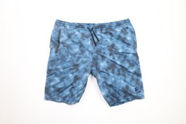 Vintage 90s Airwalk Mens Large Faded Spell Out Fire Flames Lined Shorts Trunks - £38.85 GBP
