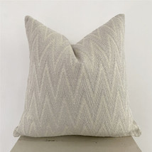 18x18in Vintage Outdoor Beige Throw Pillow Cover Case Sofa Bed Cushion Covers  - £19.42 GBP