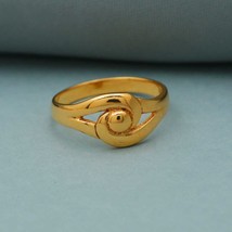 Pure 22k Gold Ring, women Yellow Gold Ring Jewelry, Indian Pure Gold Jewelry Rin - £443.25 GBP