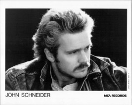 John Schneider original 8x10 studio promotional portrait MCA Records - £15.67 GBP