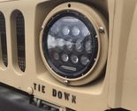 Military M998 Humvee Headlights Pair LED Black Bezel Head Light &amp; Play H... - $177.66