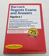 Regents Exams and Answers: Algebra I (Barron&#39;s Regents Exams and Answers) - $9.99