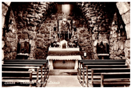Chapelle Sainte Ananie Damas Saint Tropez France Black And White Postcard - £6.97 GBP