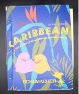 Vtg Carribean Wallpaper Sample Salesman Store Book Tony Putnam 80&#39;s Schu... - $175.11 CAD