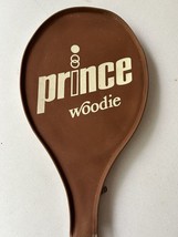 Prince “Woodie” 1980 Graphite Tennis Racquet Original Leather Grip Cover Vntg - $39.50