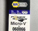 NAPA Auto Parts 25 060866 V-Ribbed Belt (Standard) K06 13/16&quot; X 87-1/4&quot; - $36.62