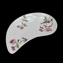 Vintage Charles Field Haviland CFH GDM Bone Dish Nautilus Shell Crescent China  - £19.65 GBP