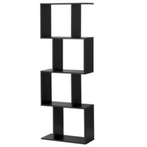 4-tier S-Shaped Bookcase - £74.88 GBP
