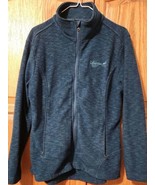 PRAIRIE MOUNTAIN LADIES FULL ZIP TEAL GREEN JACKET WITH POCKETS SILVERTO... - $20.03 CAD