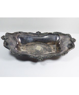 VTG Forbes Silver Co. Quadruple Silverplate Oval Serving Bowl dish - £80.96 GBP