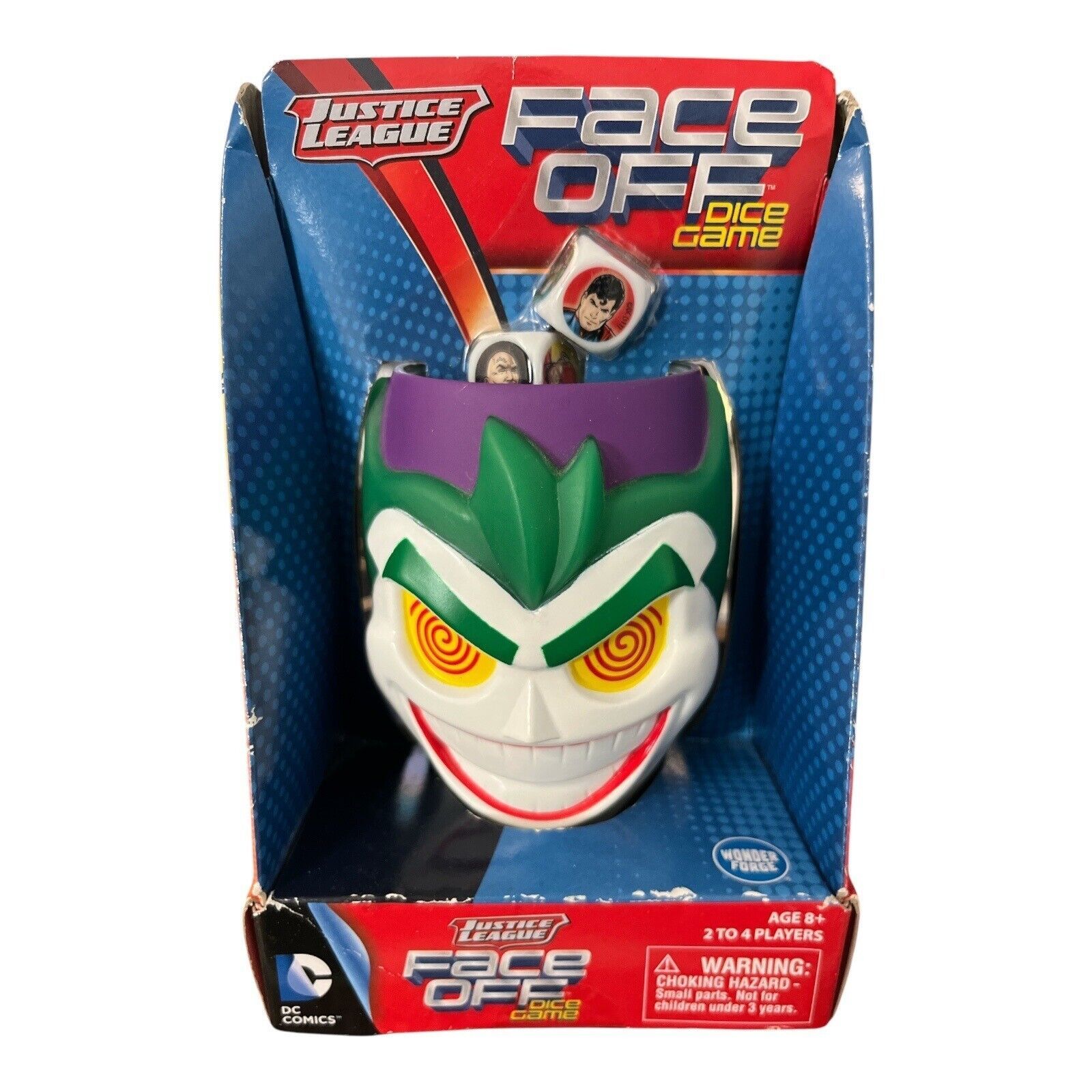 Justice League Face Off Dice Game – Joker and Batman-Themed Collectible - $13.46