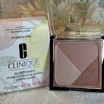 Clinique Sculptionary Cheek Contouring Palette - 04 DEFINING NUDES - FS ... - $34.60