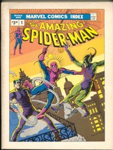 Marvel Comics Index #1 1st issue-all Spider-man titles thru 1975-FN - £53.97 GBP