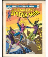 Marvel Comics Index #1 1st issue-all Spider-man titles thru 1975-FN - £54.26 GBP