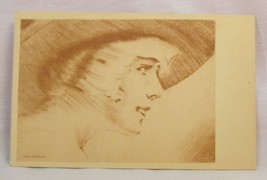 Vintage German Postcard: Art Nouveau Max Bruning BLOND Sepia-Toned Circa... - $13.49
