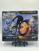 MEON LED Bicycle Wheel Lights - Light-Up Bike FX 3pc Computerized Light Show Kit - £10.43 GBP
