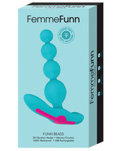 FEMME FUNN BEADS VIBRATING ANAL BEADS MASSAGER  SILICONE RECHARGEABLE VI... - £70.49 GBP
