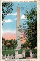 Hopkinsville Kentucky Jefferson Davis Monument Highway 68 Postcard Z30 - £5.53 GBP