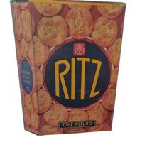 Rare Ritz Crackers CardBoard Display Sign Wall Hanging Advertisement Nab... - $25.60