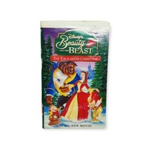 Disney Beauty and the Beast: An Enchanted Christmas Animation Movie VHS 1997 - £7.78 GBP