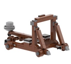 Minifigures Catapult Siege Weapon Roman Knight Lotr War Military Toys - $18.66 CAD