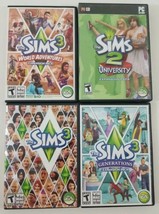 The Sims Pc Game Lot Of 5 Titles - See Description For Titles - £18.71 GBP