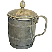 Antique EPNS 4303 Silver Single Serve Teapot Strainer Infuser Made In En... - $18.80