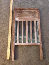 Vintage antique National Washboard Co The Brass King no 801 Primitive - £59.16 GBP