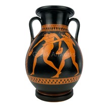 Olympic Sports Pentathlon Ancient Greek Ceramic Vase Christie’s Replica Handmade - £146.82 GBP