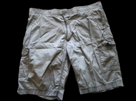 Wearfirst Cargo Shorts Size 42 Mens Utility Workwear Gray Rugged Cotton ... - $33.56