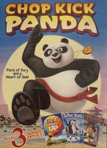 Chop Kick Panda Plus 3 Bonus Movies Animated Children&#39;s Dvd Sealed Brand New - £14.93 GBP