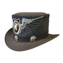 Voodoo Hatter El Dorado American Eagle Theme Top Hat - £302.96 GBP
