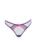 L&#39;agent By Agent Provocateur Womens Thongs Sheer Sheer Purple Size S - £34.27 GBP